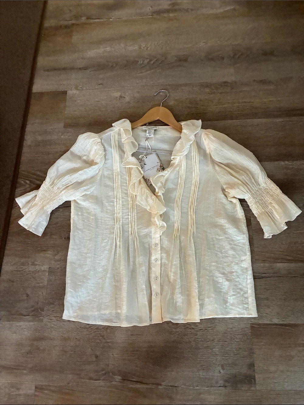 Laura Ashley Boho blouse NWT